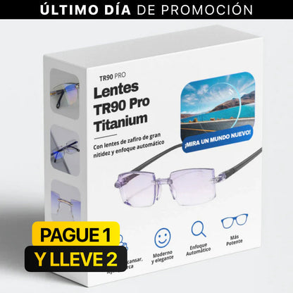 Gafas Inteligentes TR90 Titanium Pro + Estuche de Regalo - ¡PAGUE 1 Y LLEVE 2 SOLO HOY!