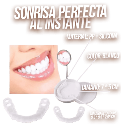 Smile Pro® - Carillas Dentales Removibles | Inferior y Superior